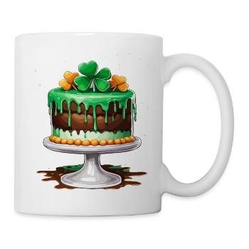 Birthday Cake / Cake / Happy Birthday / Cake - Mug - white - Right