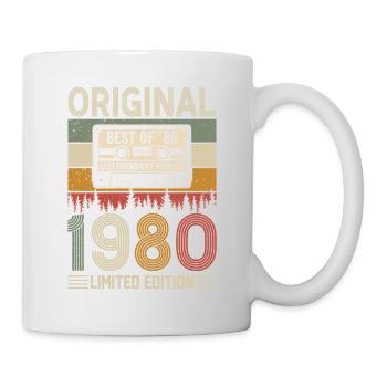 Vintage 1980's Birthday Surprise - Mug - white - Right