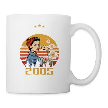 19 years old - Born in February 2005 - Mug - white - Right