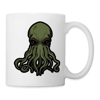 Cthulhu! Die Sterne haben endlich recht! - Tasse - Weiß - Rechts