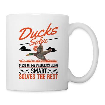 Duck Gift Duck Duck Breeder - Mug - white - Right