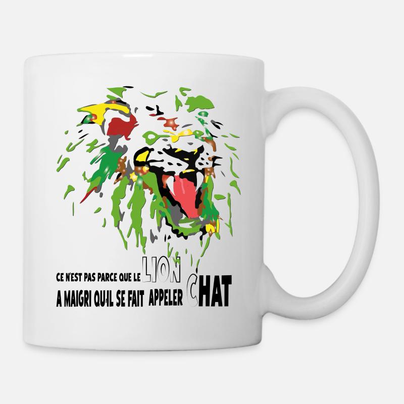 DIE Legende der Löwen - Tasse - Weiß