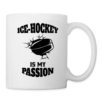 Ice Hockey Player Hockey Fan Ice Hockey Team - Mug - white - Right