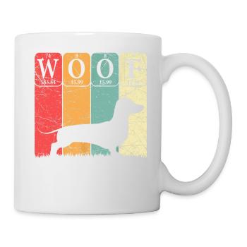 Dachshund Dog Periodic Table Elements Dog Lover - Mug - white - Right