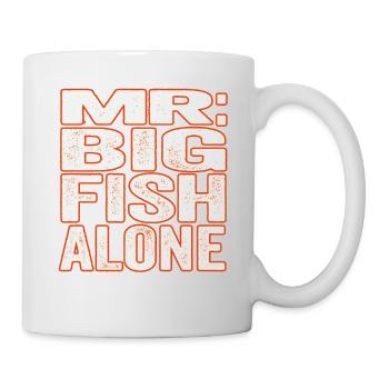 MR BIG FISH ALONE - Mug blanc - blanc - Droite