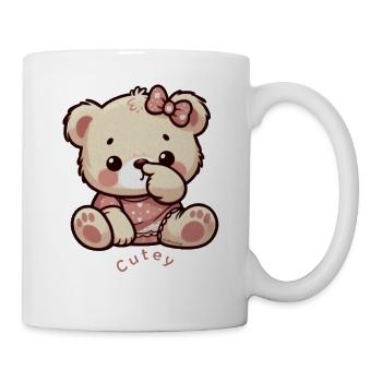 Mignon - Mug blanc - blanc - Droite