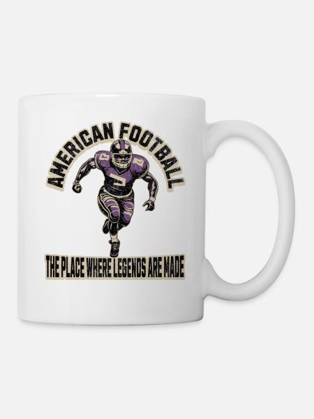 Touchdown Unsere American Football Kollektion - Tasse - Weiß