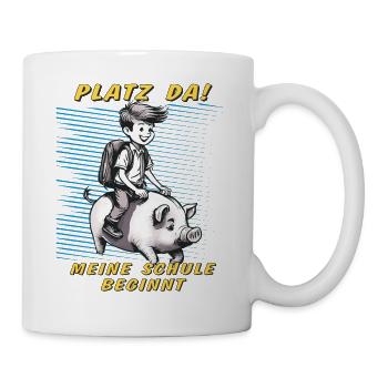 DÉBUT DE L’ÉCOLE - Mug blanc - blanc - Droite