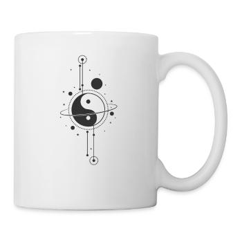 Universe Yin and Yang Sign - Mug - white - Right