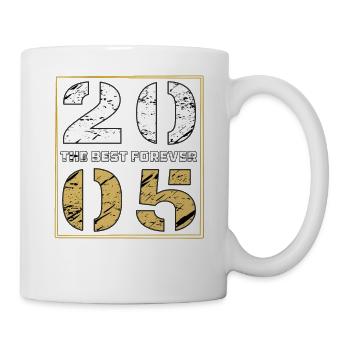 LE MEILLEUR POUR TOUJOURS 2005 - Mug blanc - blanc - Droite