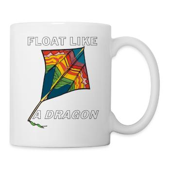 DRACHEN FLOAT LIKE A DRAGON - Tasse - Weiß - Rechts