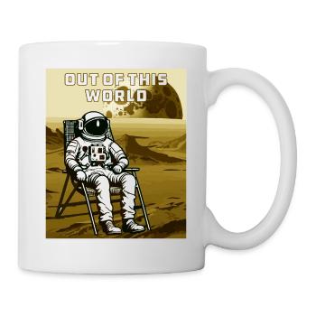 ASTRONAUT OUT OF THIS WORLD - Tasse - Weiß - Rechts