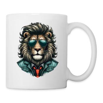Stylish Lion - Mug - white - Right