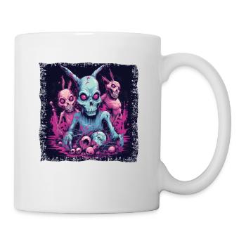 Easter Bunny Zombie Celebration - Mug - white - Right