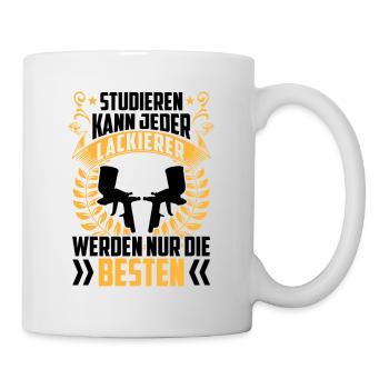 Vehicle Painters The Best Become Car Painters - Mug - white - Right