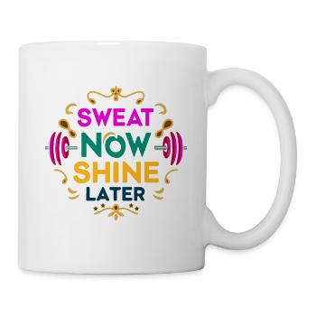 GYM TSHIRT - Mug - white - Right