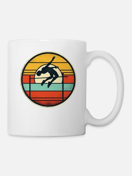 High Jump - Tasse - Weiß