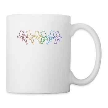 LGBT Rainbow Car Spray Automotive Vehicle Car - Mug - white - Right