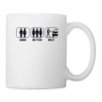 Good Better Best Car Spray Automotive Vehicle Car - Mug - white - Right