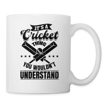 It's A Cricket thing you wouldn't understand - Cri - Mug - white - Right