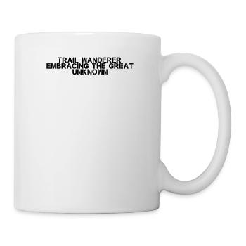 Randonnée - Trail wanderer, embrassant le grand - Mug blanc - blanc - Droite