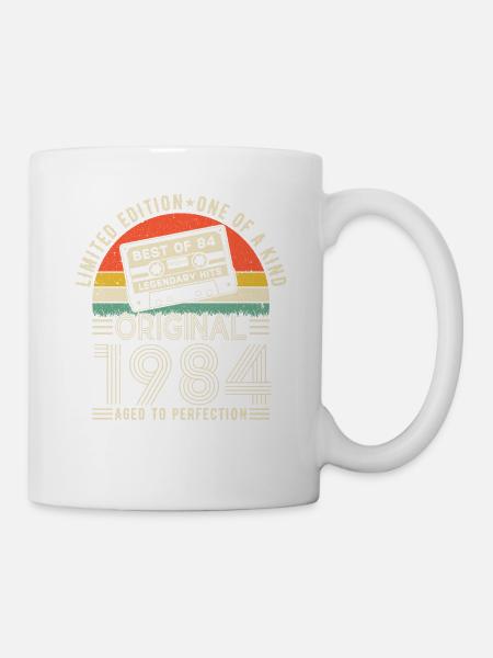 Vintage 1984 Birthday Surprise - Mug - white