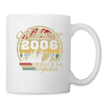 Vintage 2006, Vintage 2006 Birthday Gift - Mug - white - Right