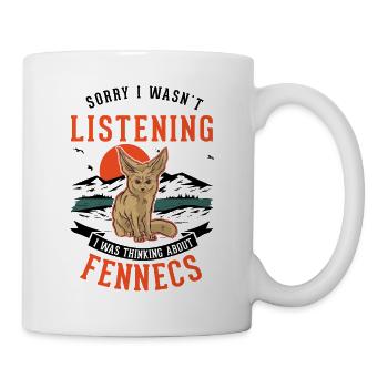 Fennec Gift Desert Fox Fennec - Mug - white - Right