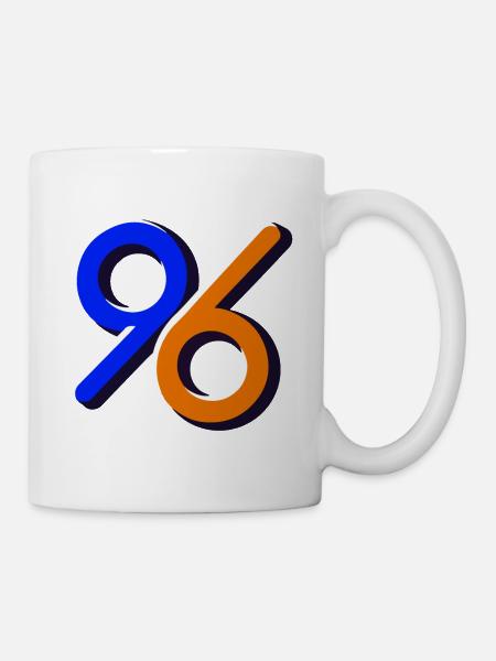 ZAHL - Tasse - Weiß