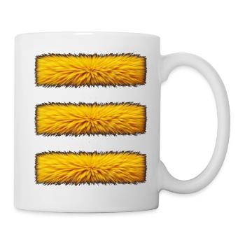 bee costume - Mug - white - Right