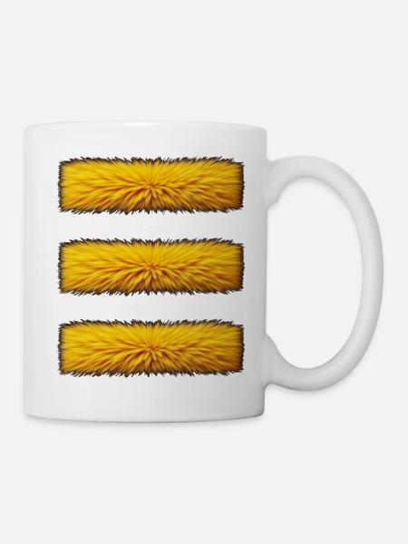 bee costume - Tasse - Weiß