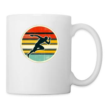 Sprinter - Athlétisme 4 - Mug blanc - blanc - Droite