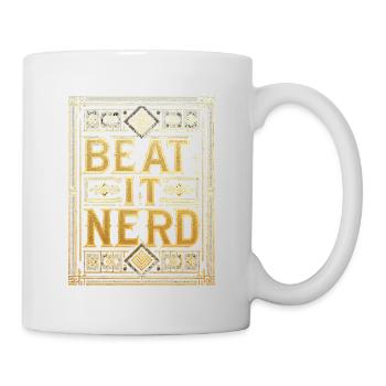Beat it Nerd 13 - Mug - white - Right