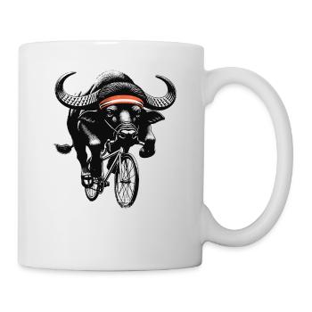 Cyclisme Buffalo - Mug blanc - blanc - Droite