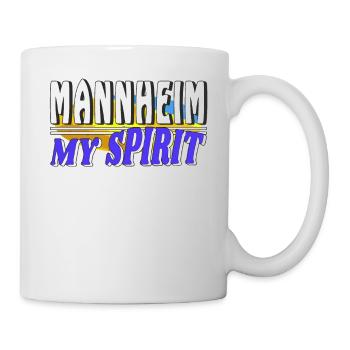 MANNHEIM MY SPIRIT - Tasse - Weiß - Rechts