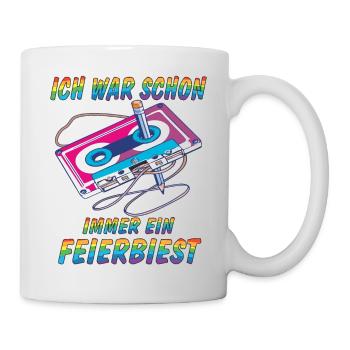 CASSETTE PARTY BEAST - Mug - white - Right