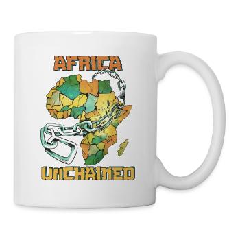 Africa Unchained - Tasse - Weiß - Rechts