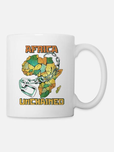 Africa Unchained - Tasse - Weiß