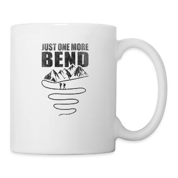 Juste une courbe de plus - Mug blanc - blanc - Droite