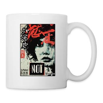 Japanese Asian Poster Girl - Mug - white - Right