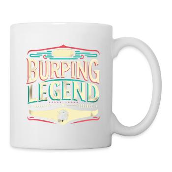 Burping Legend 13 - Tasse - Weiß - Rechts