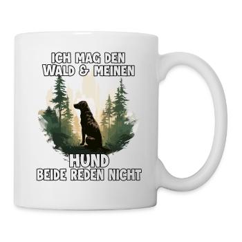 Proverbes canins Propriétaire de chien Cadeau - Mug blanc - blanc - Droite