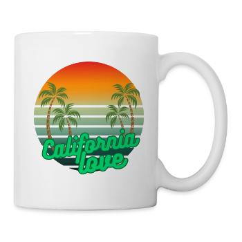 California love - Mug - white - Right