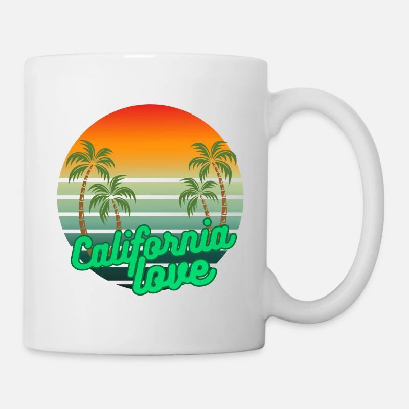 L’amour californien - Mug blanc - blanc