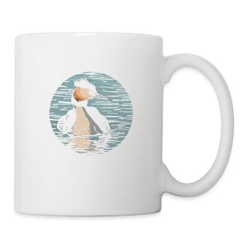 Puteketeke New Zealand's Bird of the Century - Mug - white - Right
