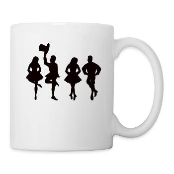 Irish Dance Feis Shamrock Festival - Mug - white - Right