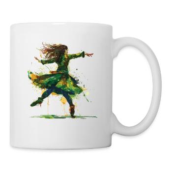 Irish Dance Feis Shamrock Festival - Mug - white - Right