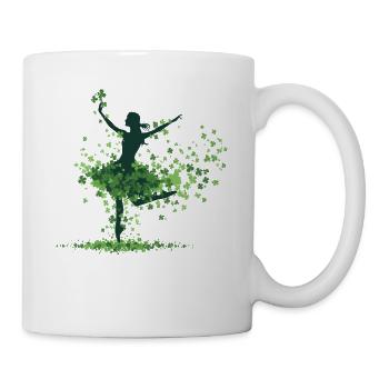 Irish Dance Feis Shamrock Festival - Mug - white - Right