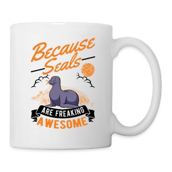 Seal Gift Seal Sea Lion - Mug - white - Right
