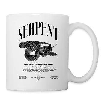 Python réticulé Reptile Keeper Streetwear - Mug blanc - blanc - Droite